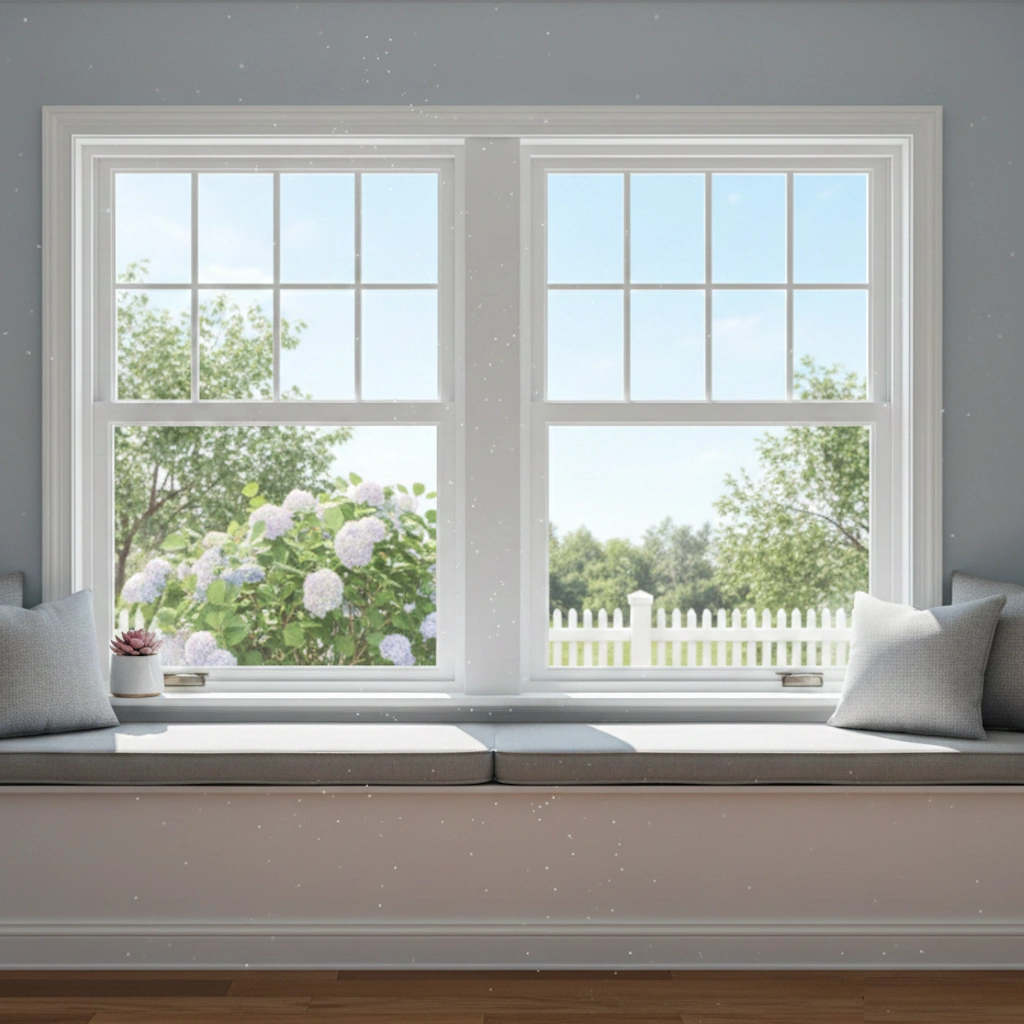 Double Hung Windows installed by Morgan Windows in Tulsa, OK